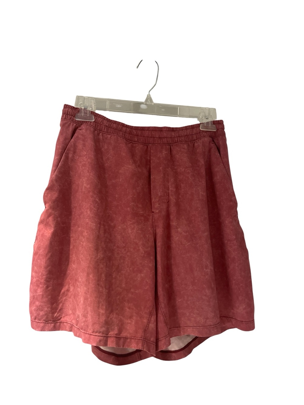 lululemon athletica Men's Washed Red Athletic Shorts